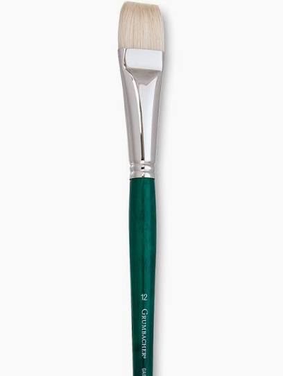 Grumbacher Gainsborough Hog Hair Oil Brushes