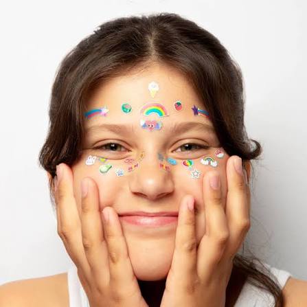 Face Stickers - Flowers