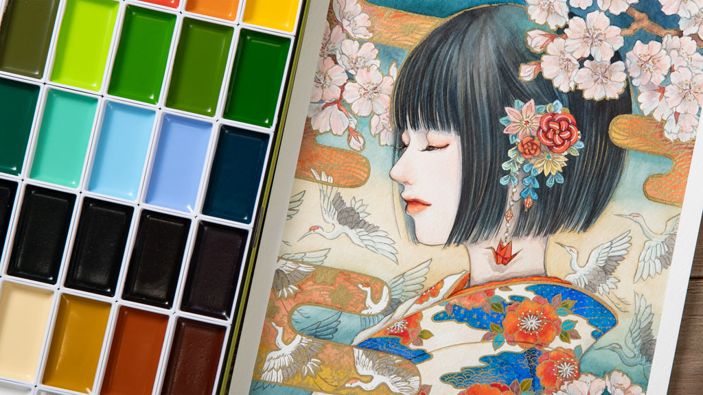 Gansai Tambi Watercolor Sets - Japanese Watercolors
